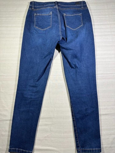 Jones New York Damen Gr. 12 Essex Skinny dunkle Waschung Jeans #498 - Bild 10 von 11