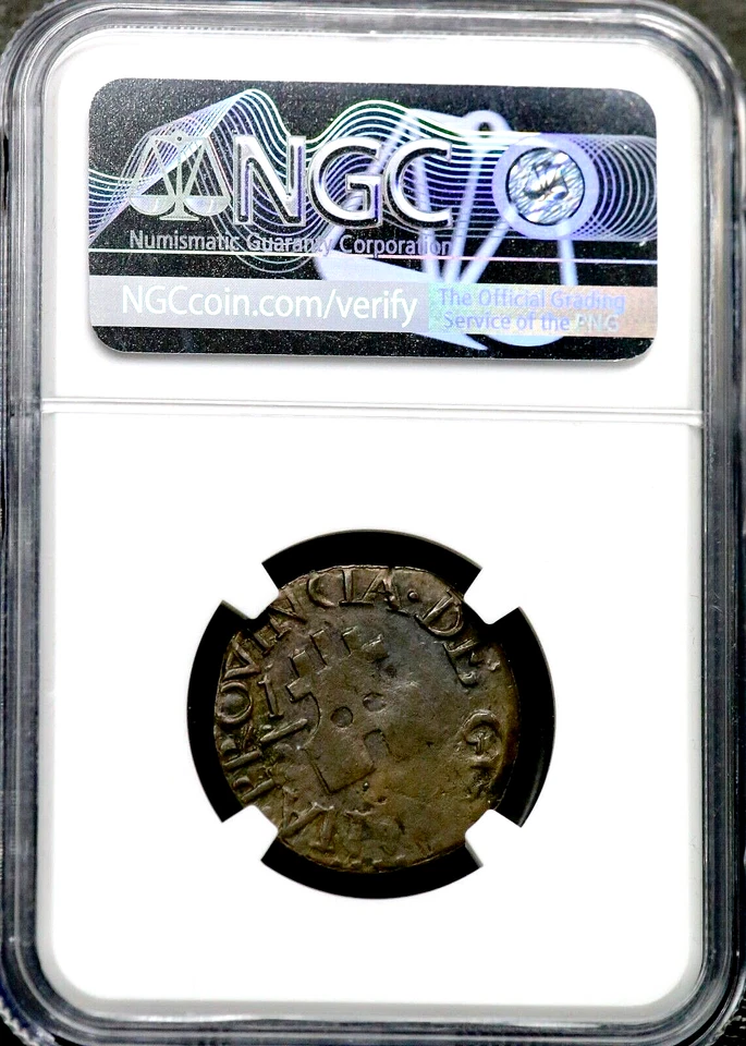1814 1/2R Venezuela (Guayana) 1/2 Real Coin - NGC AU 50 BN - Small Flan CC499 - Image 2 of 4