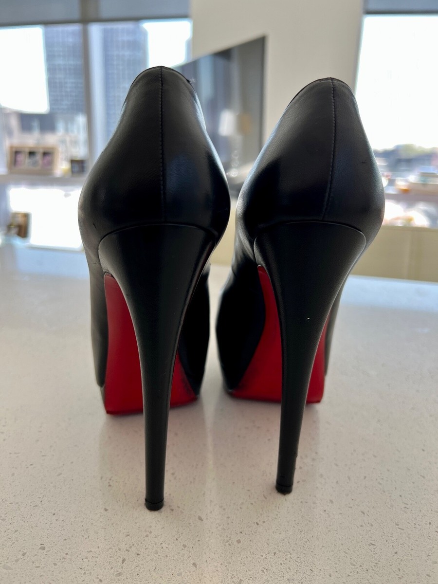 Christian Louboutin Palais Royal 140 Kid Leather Pumps