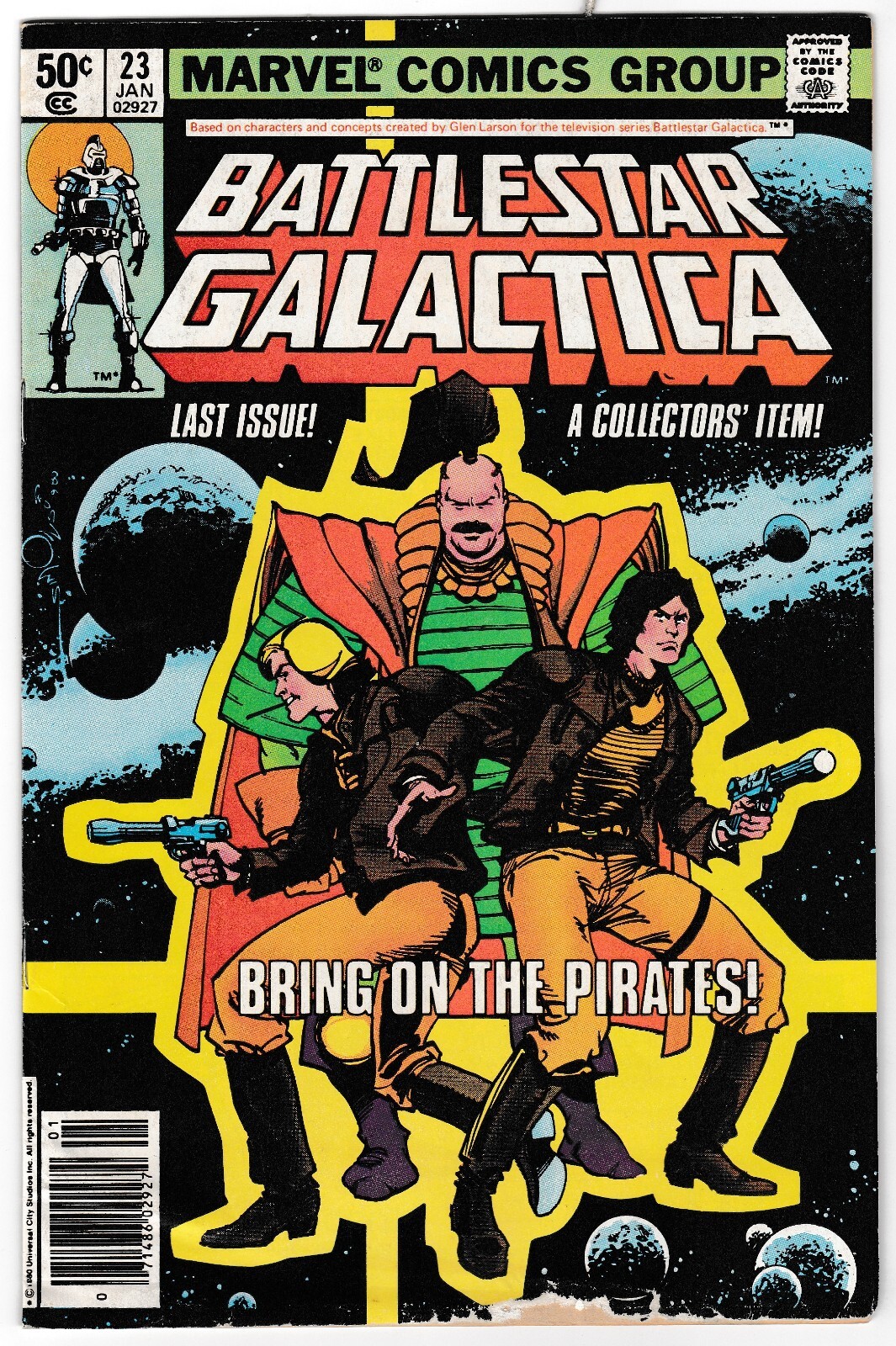 1980 BATTLESTAR GALACTICA #22, 23 MARVEL & #1 MAXIMUM COMIC LOT OF 3 | eBay