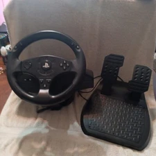 Thrustmaster T80 Racing Steering Wheel And Pedals For PS5, PS4, PS3, PC Gaming