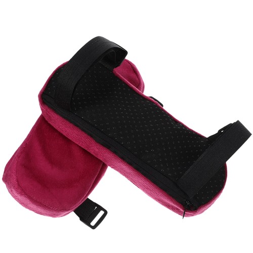 Repose-bras en mousse à mémoire de forme pour chaise de bureau support coussin accoudoir housse - Photo 11/12
