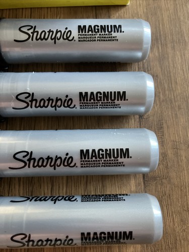 Sharpie PRO MAGNUM XL JUMBO CHISEL Tip BLACK Permanent Marker S0949850(12 MARKER - Picture 5 of 13