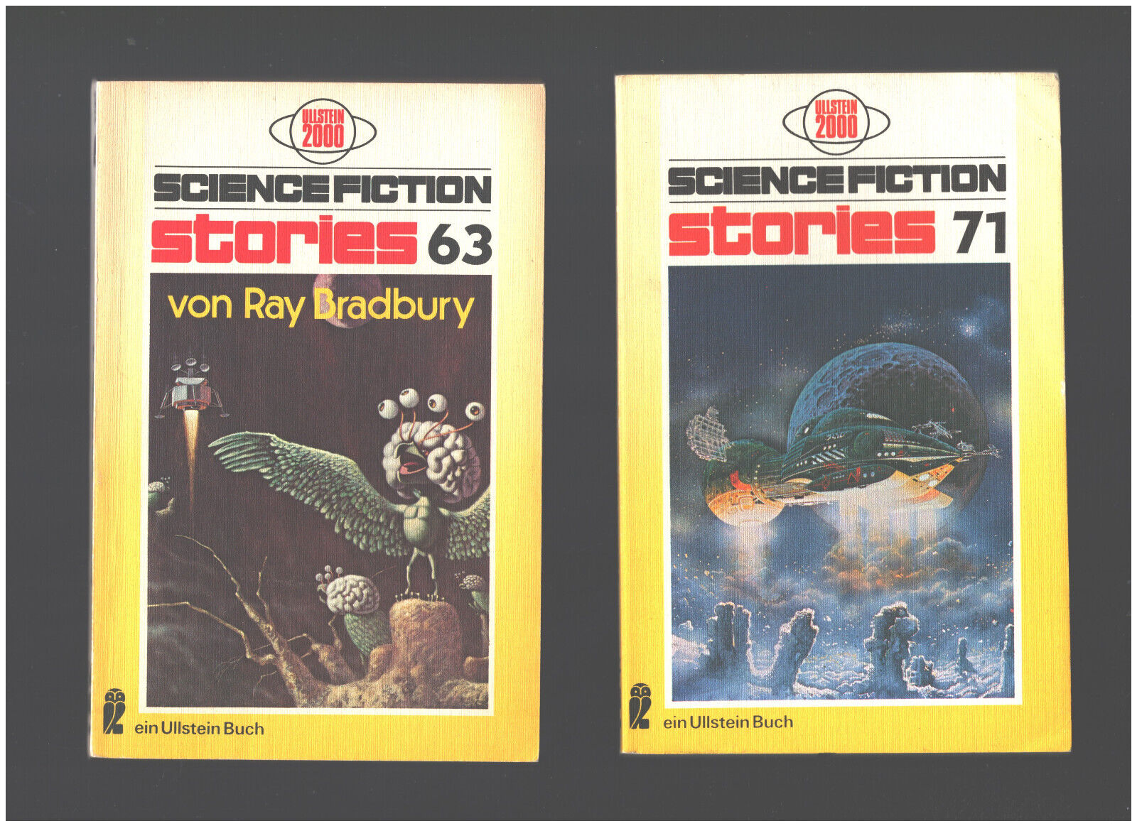 2 x SCIENCE FICTION Stories Nr. 63 und 71 von ULLSTEIN 2000