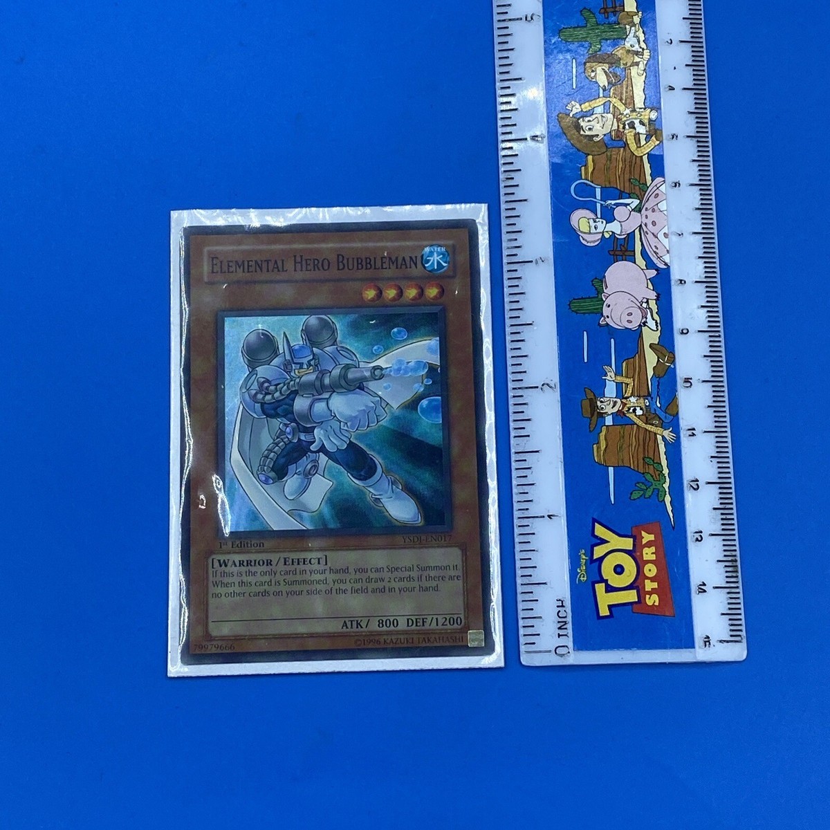 Yugioh Elemental Hero Bubbleman YSDJ-EN017 Super Rare 1st