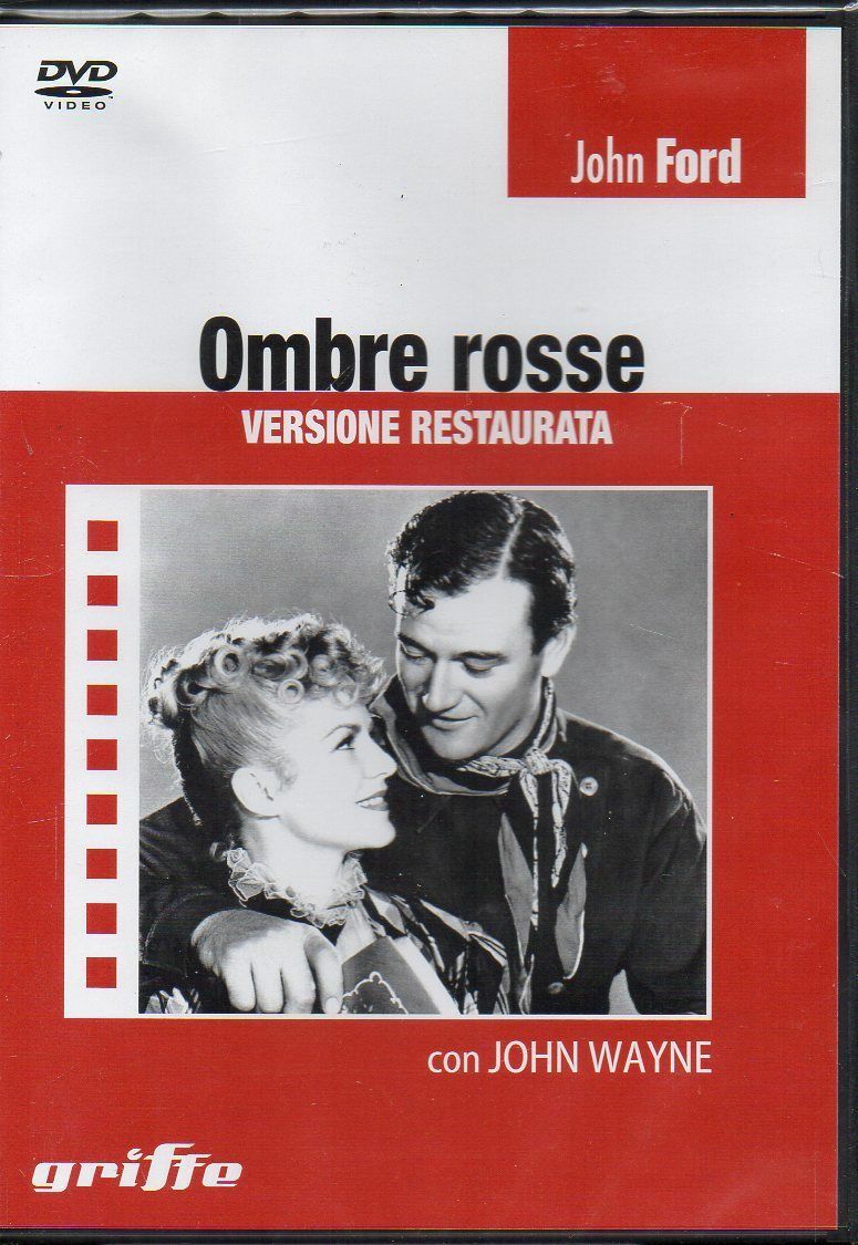 OMBRE ROSSE - John Wayne - versione restaurata - 1939 - DVD
