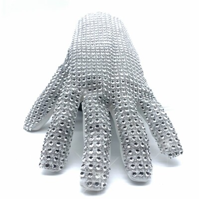 #ad Handmade Dance King of Michael Glove Unique Collection Silver Impersonator $39.99