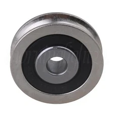 Bearing Groove Pulley Wheel Rail Roller 0.6x3x0.8cm 355KG for Steel Wire