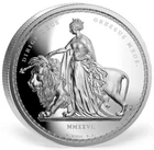 2026 Falkland Islands Una and the Lion 1 oz Silver Proof BOX COA NEW Mintage 500