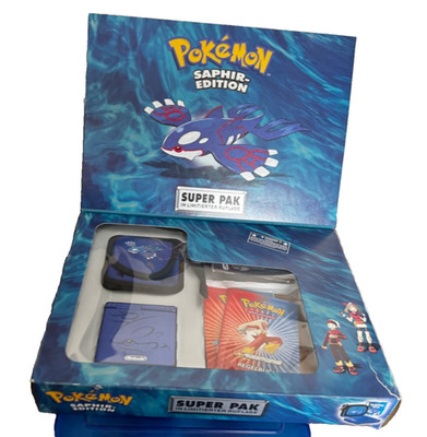Pokemon Saphir-Edition Super Pak Limited Edition (Nintendo Game Boy Advance)