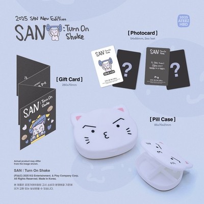 In Stock) 에이티즈 ATEEZ 2025 HAPPY BIRTHDAY OFFICIAL MD - 산 SAN