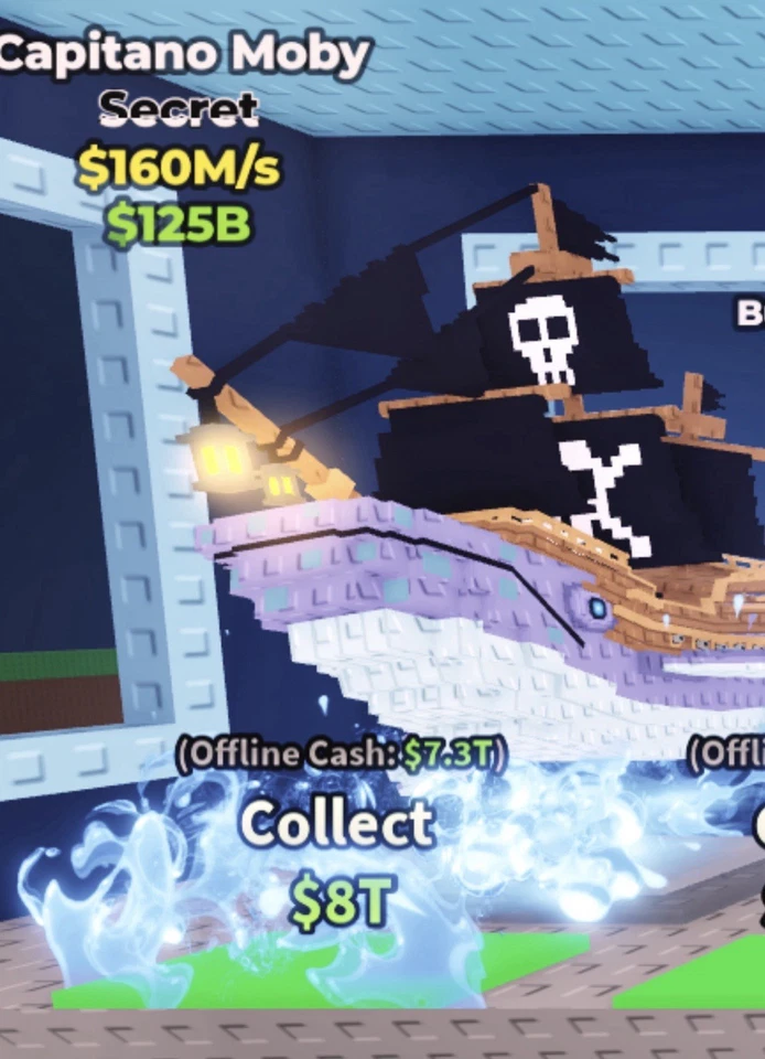 🐟RARE Capitano Moby 160M/S 💸 |Steal a Brainrot |Roblox🍫| SAB ⚡️Cheap/Fast