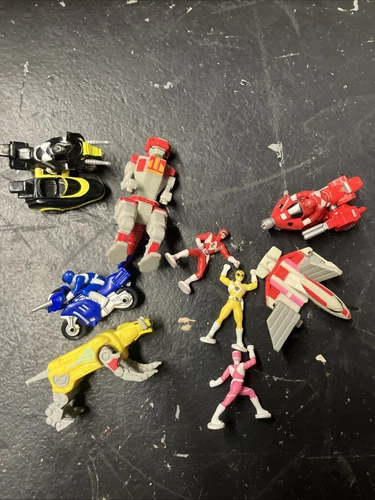 Micro Machine Power Rangers &lot  Pterodactyl Dinozord Vintage 1990's B26