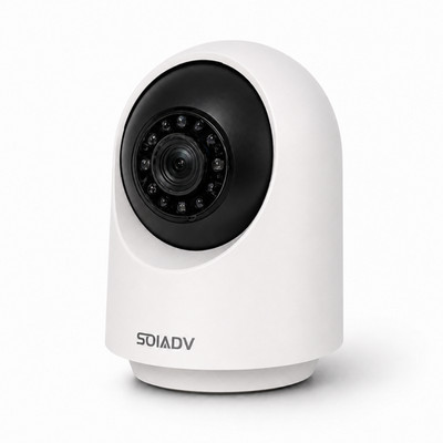 SOIADV WiFi Security Camera Indoor 360° AI Movement Detection Cloud SD 2 WayTalk
