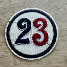 Patch Sew On Iron-for Clothing Backpacks Hats Jackets Pants  23 SING Symbol NEW