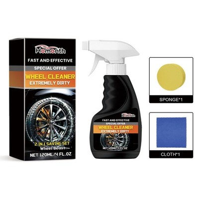 Car Wheel Rim Cleaner & Polish Refresher EDTA Formula Restores Shine US