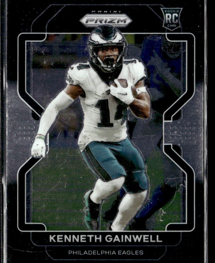 2021 Panini Chronicles Prizm Black Kenneth Gainwell RC Philadelphia Eagles