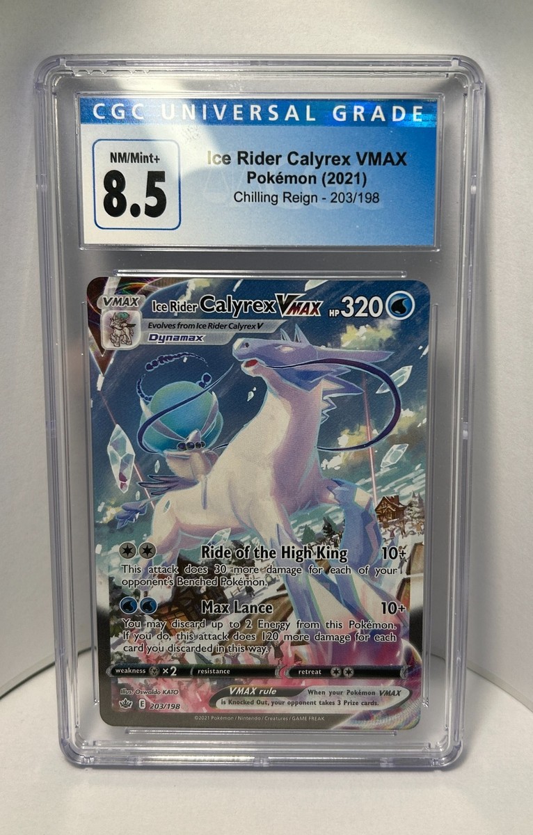 Ice Rider Calyrex VMAX (Alternate Art Secret) 203/198 Swsh06