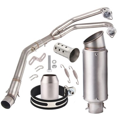 For Yamaha YZF R3 2015-2021 MT03 Whole System Exhaust Header Pipe Titanium 2inch