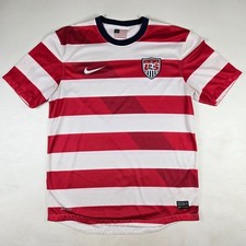2012 USA USMNT Home Waldo Nike Soccer Nike Jersey Medium World Cup US Stripes