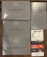 🚗🚗2022 Nissan Altima Owners Manual Set OEM Free Shipping🚗🚗