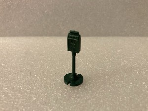 HO Scale Freestanding Public Drop Mail Box 1026J3575-4A25