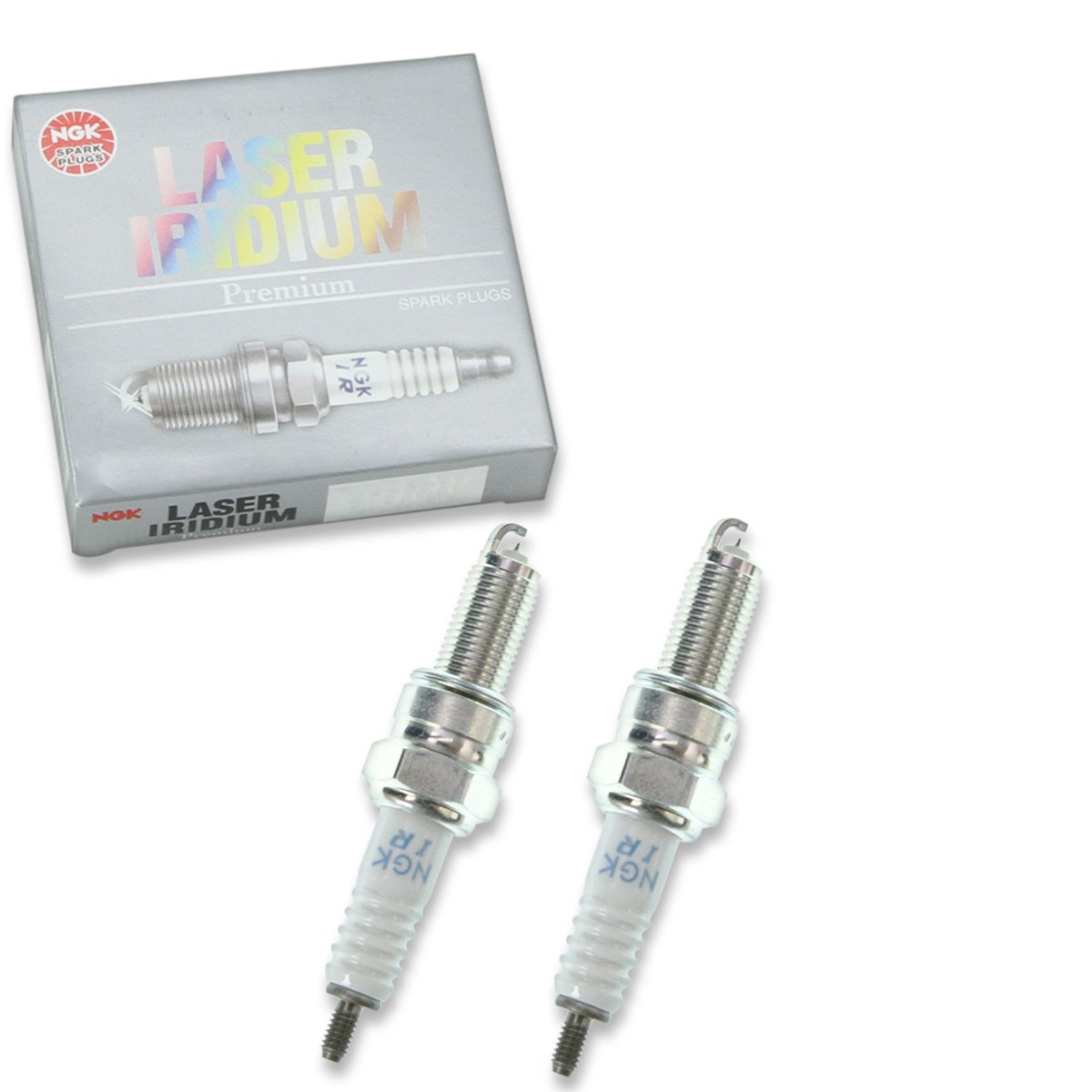 2 pc NGK 91064 SIMR8A9 Laser Iridium Spark Plugs for 31916-MEH-003 Ignition rk