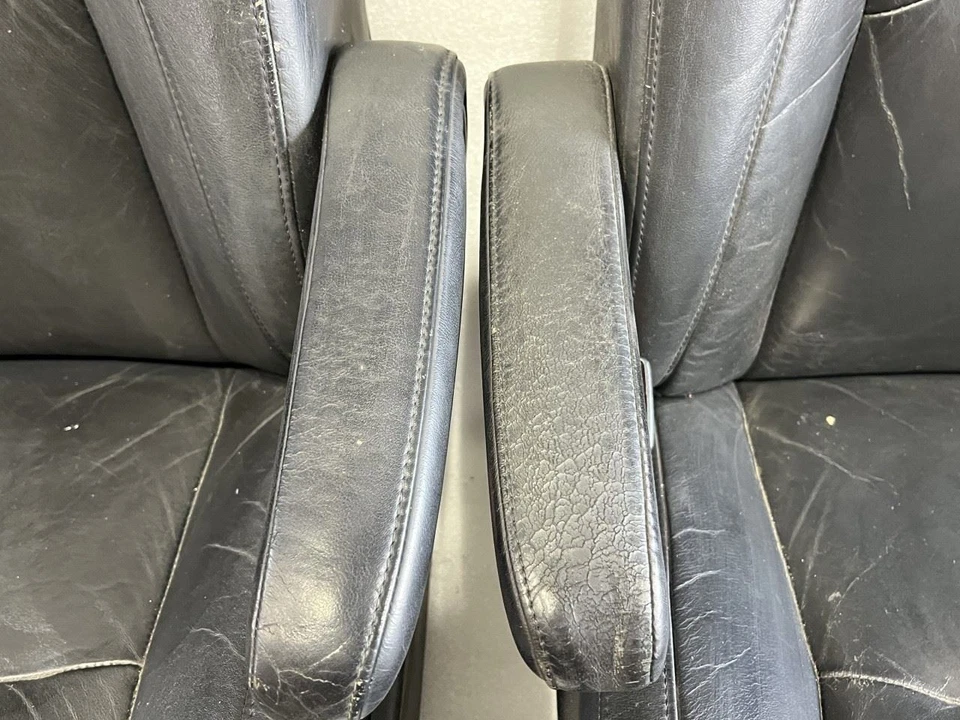 2004 2005 2006 LEXUS RX330 DRIVER PASSENGER FRONT SEATS BLACK LA22 - Image 4 of 4