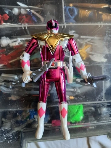 VTG 1995 Power Rangers Auto Morphin Kimberly Pink Ranger Special Edition