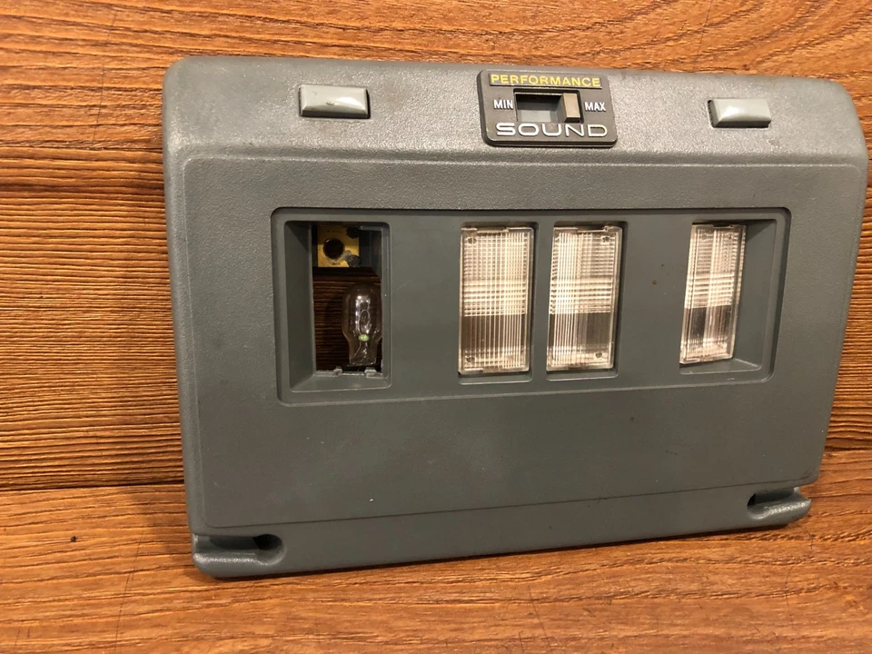 Pontiac Fiero 1984-1988 techo delantero techo superior cúpula panel de interruptor de luz OEM Foto 4 de 4