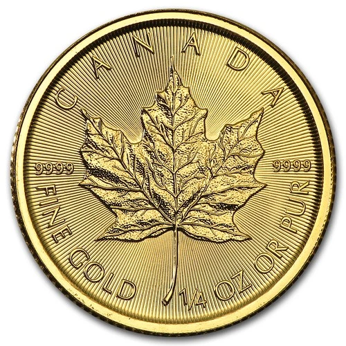 2016 Canadian Gold Maple Leaf 1/4 oz — photo from the most recent tracked eBay sale