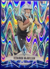 2025 Panini Phoenix Tetairoa McMillan Silver Seismic Panthers Rookie