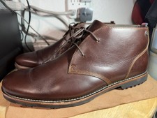 Men's 12 M Timberland Richdale MirrorFit Chukka Ankle Boots Leather Brown A1TYN