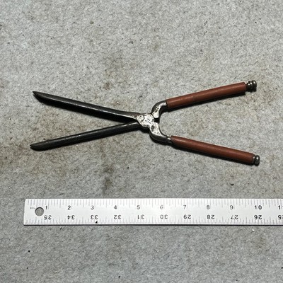 Vintage Michels Hair Curler Curling Iron Tongs Crimper Wave Paris France