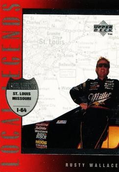 1997 Upper Deck Victory Circle #103 Rusty Wallace 2