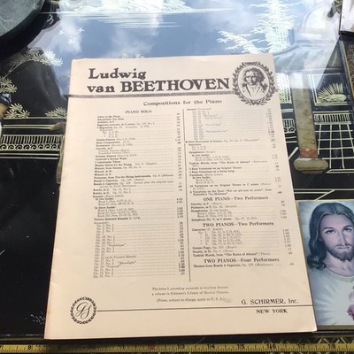 Ludwig Van Beethoven First Movement of the Sonata Quasi Una Fantasia Sheet Music