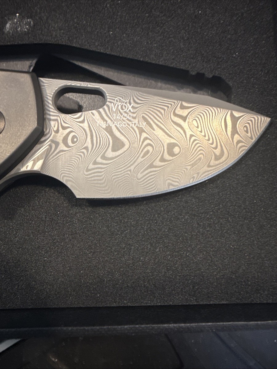 Fox Suru Carbon Fiber Damasteel #14/50 Limited And Sold Out | eBay