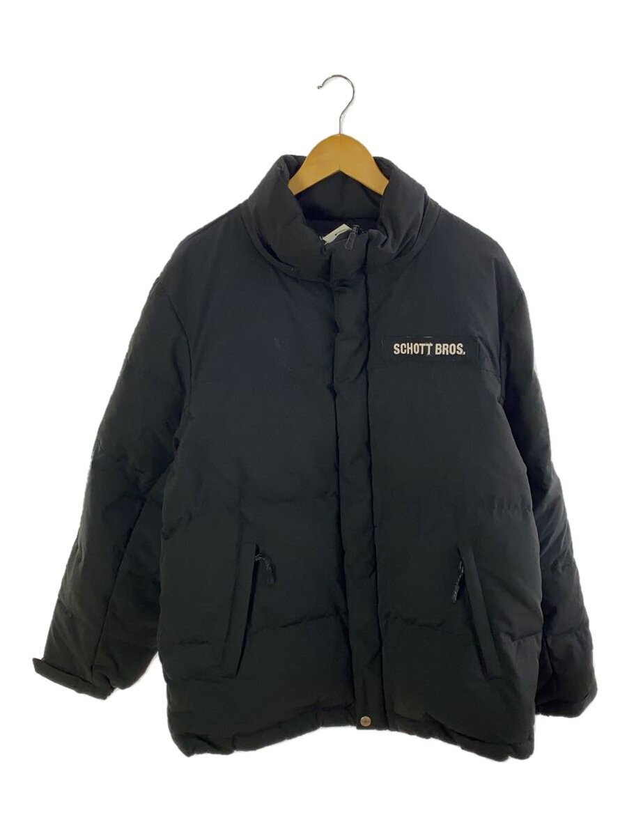 Schott Down Jacket M Polyester Black Plain - image 1