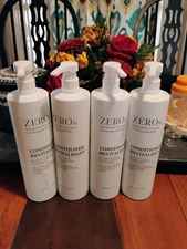 4 bottles ZERO CONDITIONER REVITALISANT Hilton Gilchrist & Soames kind naturally