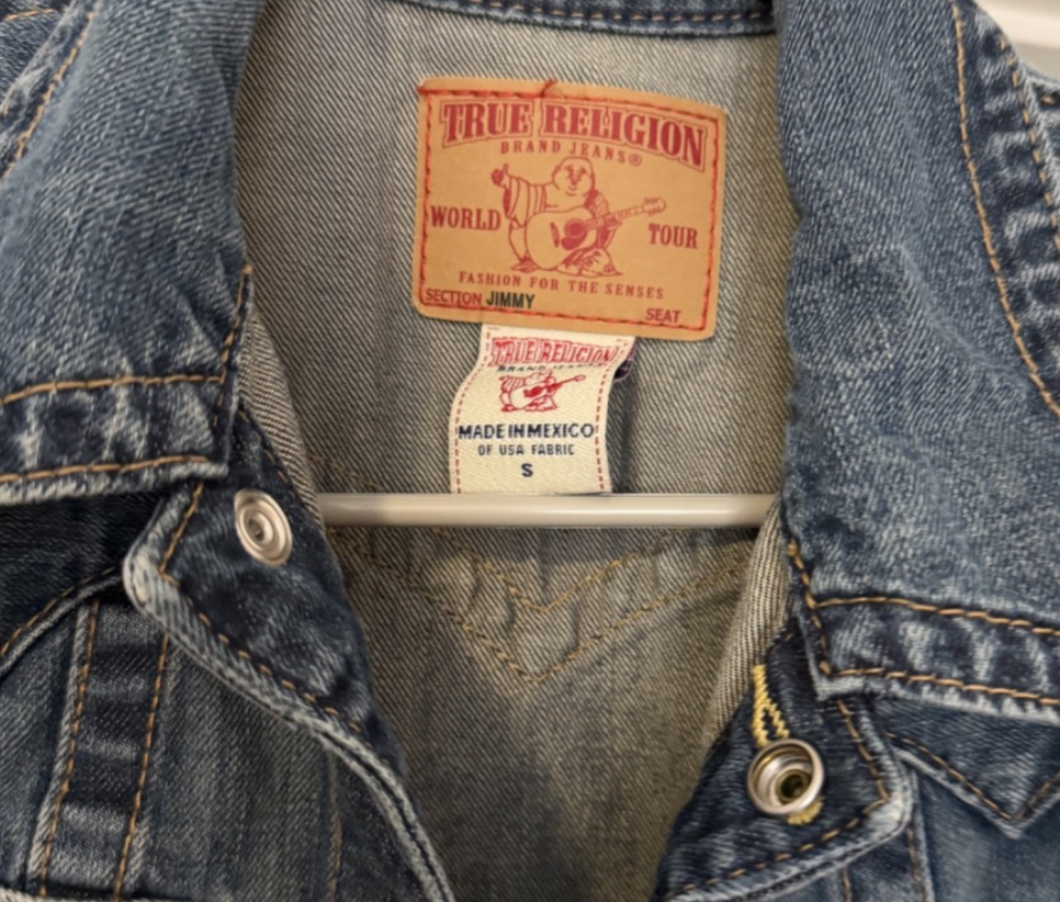 True Religion Jimmy Jean Jacket Women's Size : Small, Denim | eBay