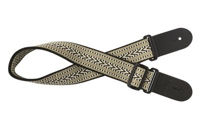 Guitar Strap Made Of Woven Cotton With Spar Pattern