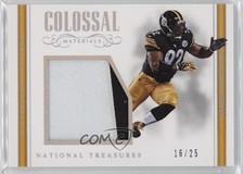 2017 Panini National Treasures Colossal Materials Prime 16/25 James Harrison g2u