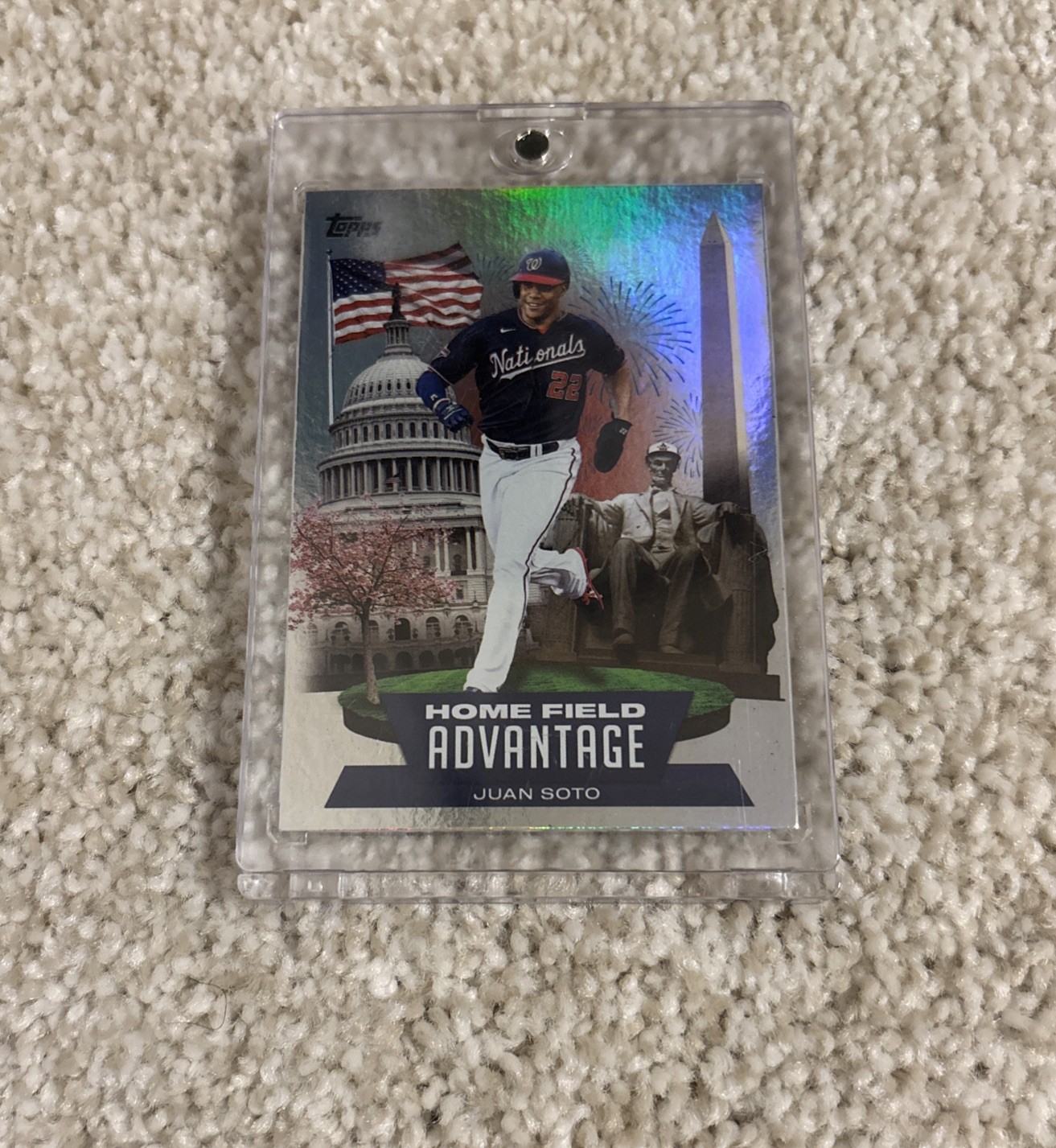 2022 Topps Series 1 Home Field Advantage Juan Soto #HA-4