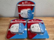 New Lot of 3 First Alert Carbon Monoxide Alar...