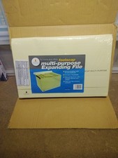 Image of Cathedral Products Multi-Purpose 16 Pocket Manila Expanding File