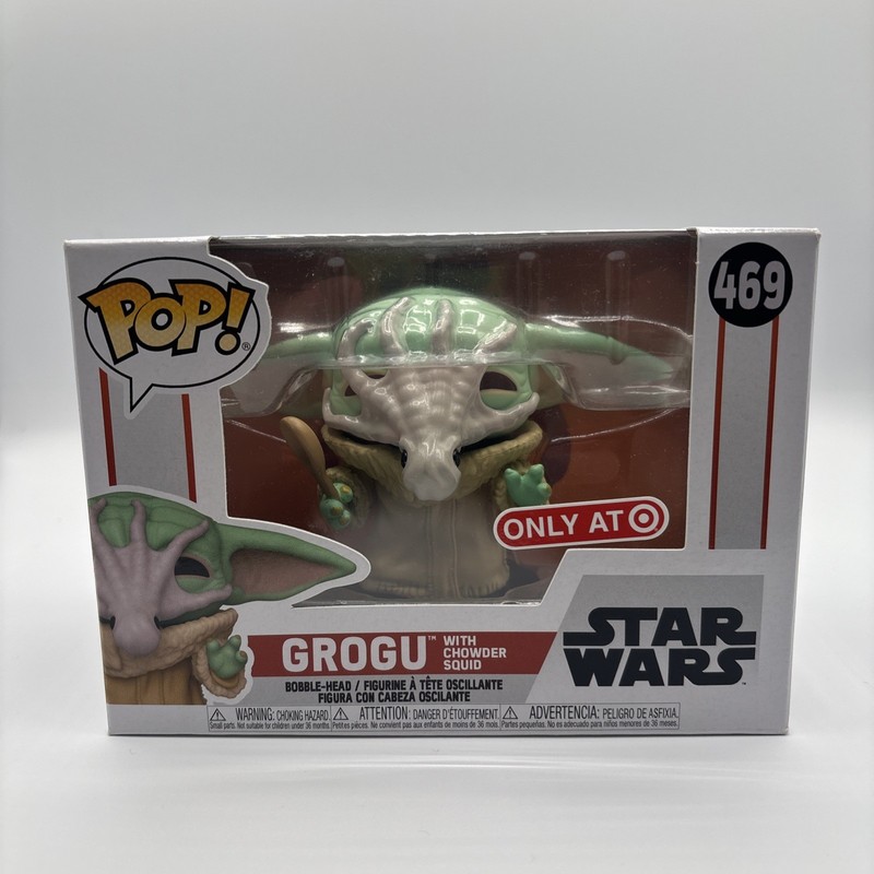 Grogu with Chowder Squid #469 Star Wars Mandalorian Target Funko Pop! 