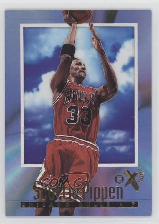 1996-97 Skybox E-X2000 Scottie Pippen #10 HOF 10fs