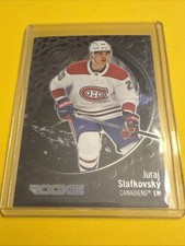 juraj slafkovsky. 2022/23 Rookie Card Skybox Metal Universe