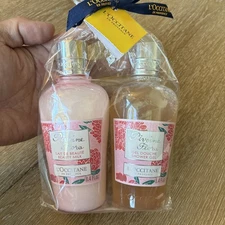 L'Occitane's Pivoine Flora Collection Pack 2 Beauty Milk & Shower Gel 8.4 FI.oz.