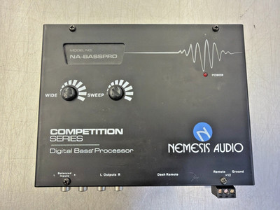 NEMESIS AUDIO NA-BASSPRO COMPETITION SERIES DIGITAL BASS PROCESSOR. (CJL007117)